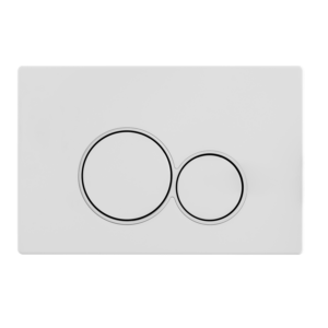 BALNEO Przycisk spłukujący do WC EXO biały F0303070203-2