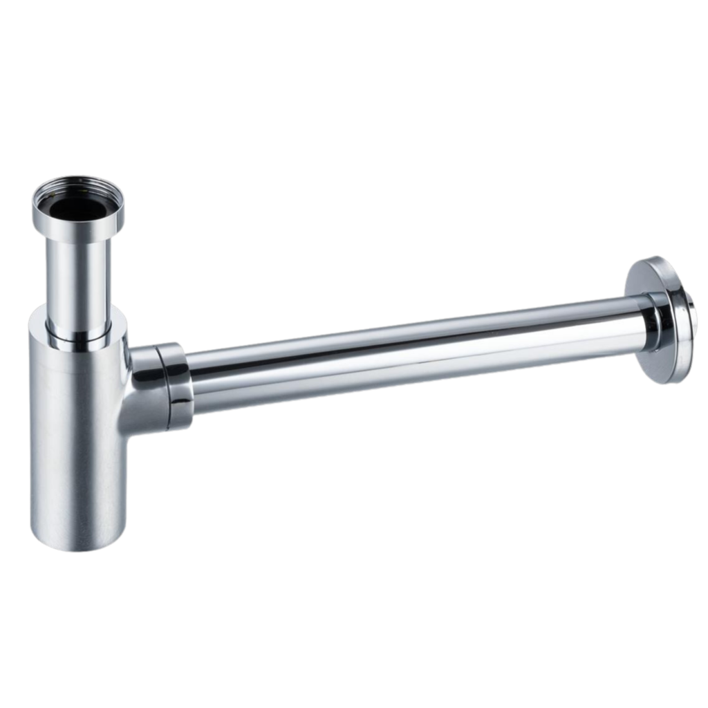 BALNEO Syfon umywalkowy mosiężny okrągły Chrom E0201010110-1