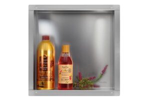 BALNEO WALL-BOX NO RIM – Półka wnękowa bezramkowa INOX 30x30x7 cm5903943983582