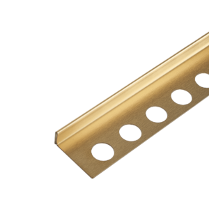 BALNEO Listwa spadkowa podłogowa lewa 120 cm złota D0101030210-1