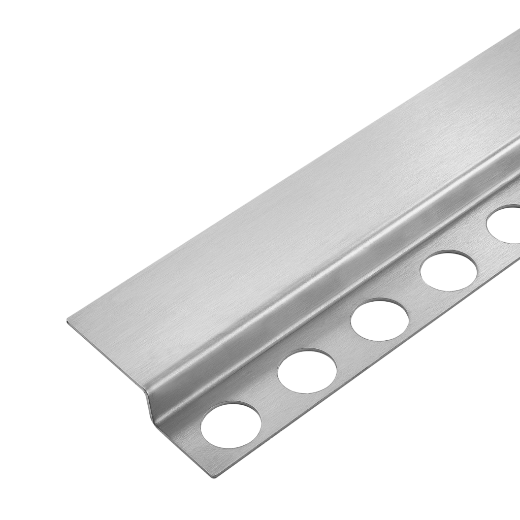 BALNEO Listwa spadkowa podłogowa czołowa 130 cm inox D0101010310-1
