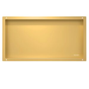 BALNEO WALL-BOX NO RIM – Półka wnękowa bezramkowa GOLD złota 60x30x10 cm 5905591098700