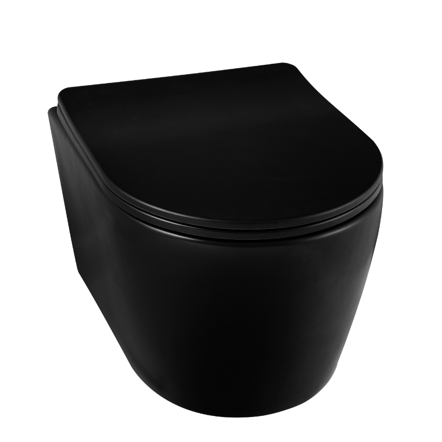 BALNEO Miska podwieszana WC LUXA czarna G0101020101-1