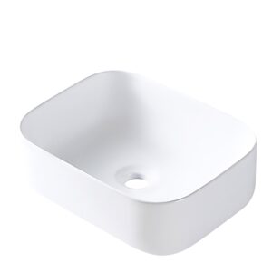 Balneo Umywalka nablatowa NATRA  40,5 x 30 cm  biała, ceramiczna I01020102-09