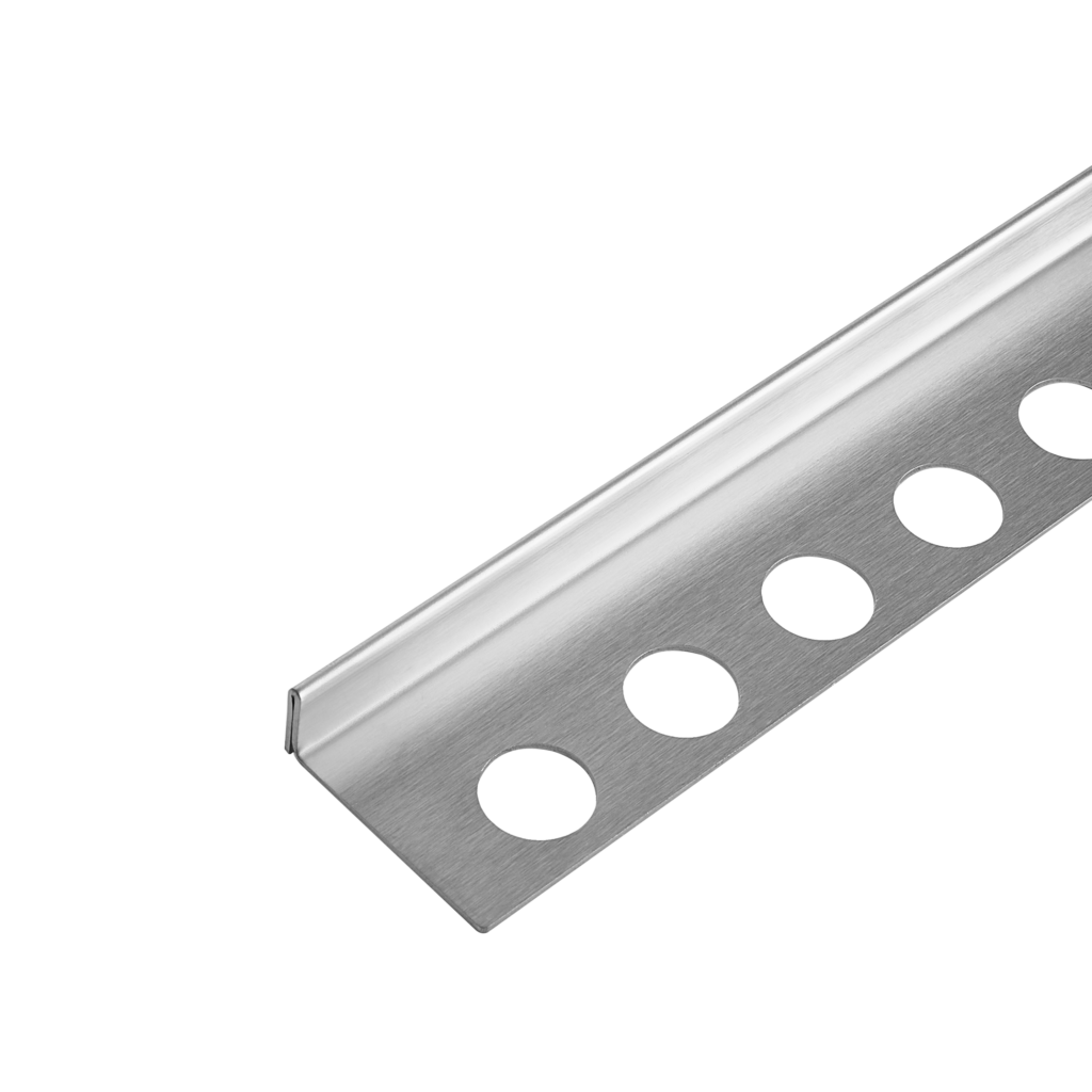 BALNEO Listwa spadkowa podłogowa lewa 120 cm inox D0101010210-1