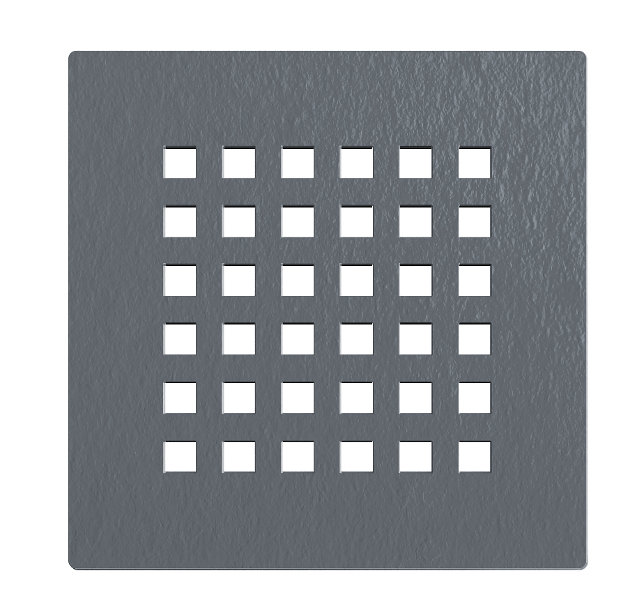 BALNEO Stone Tray Maskownica do brodzika kompozytowego ciemnoszara 5904365741439