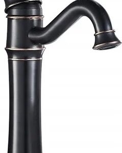 REA BATERIA UMYWALKOWA VINTAGE CZARNA PRZECIERANA WYSOKA REA-B0227