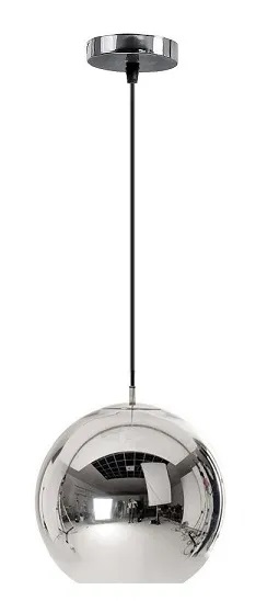 REA LAMPA SZKLANA KULA 20CM LE 03-1 CHROM OSW-00705