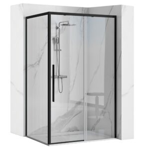 REA KABINA SOLAR BLACK 90×90 REA-K6412