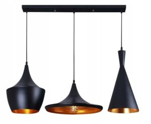 REA LAMPA COSTA SET BLACK APP083-3CP OSW-00120