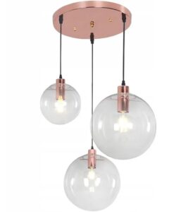 REA LAMPA LASSI SET APP038-3CP ROSE GOLD OSW-00133