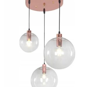 REA LAMPA LASSI SET APP038-3CP ROSE GOLD OSW-00133