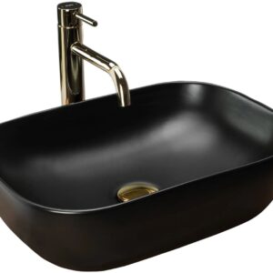 REA UMYWALKA BELINDA BLACK MATT – NABLATOWA REA-U8470