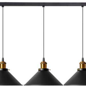 REA LAMPA PORTO BLACK APP017-3CP OSW-00206