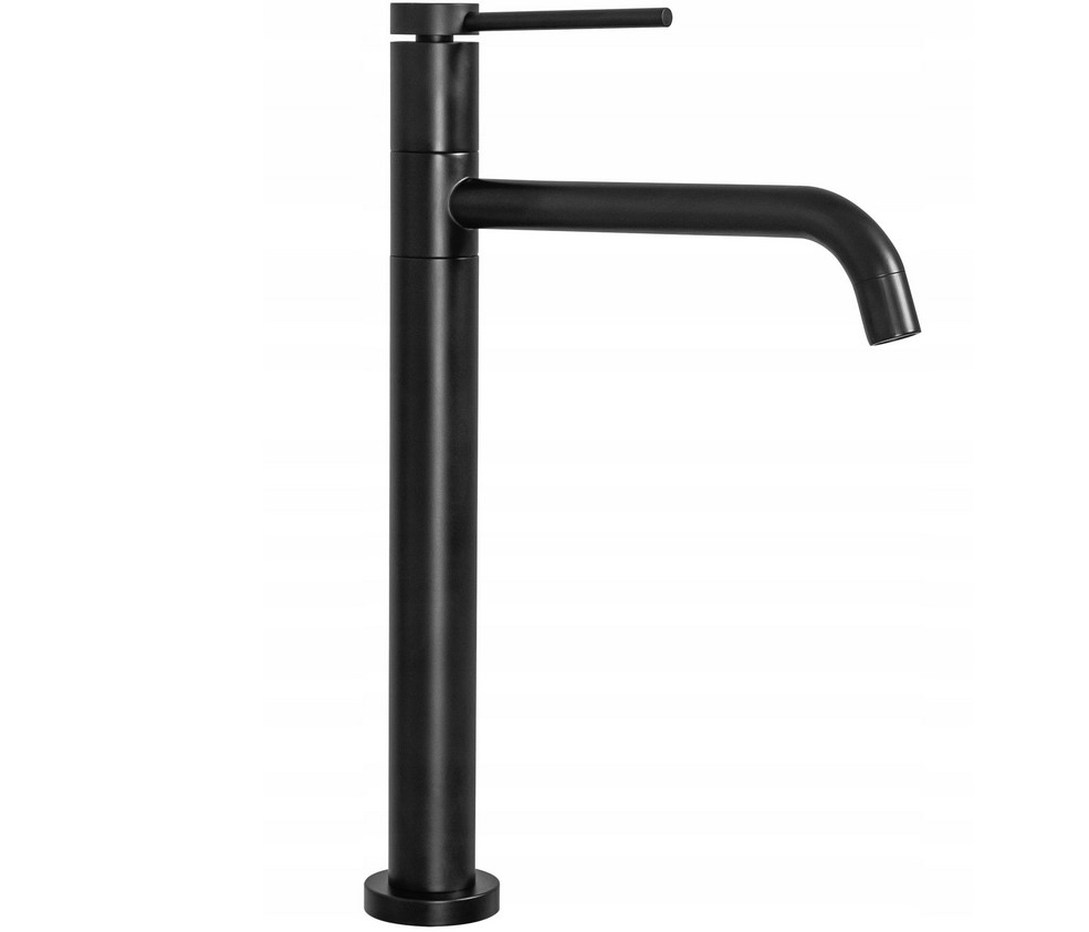 REA BATERIA UMYWALKOWA LUGANO CZARNA WYSOKA REA-B5001