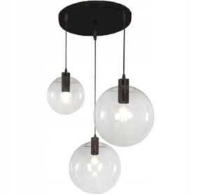 REA LAMPA APP309-3CP SET BLACK OSW-00341