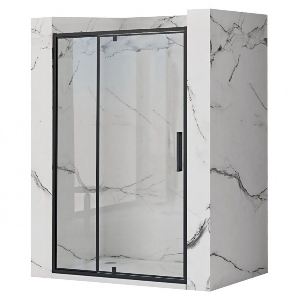 REA DRZWI PRYSZNICOWE RAPID SWING BLACK 120 REA-K6413