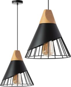REA LAMPA APP223-1CP BLACK OSW-00890