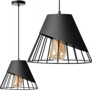 REA LAMPA APP227-1CP BLACK OSW-00894