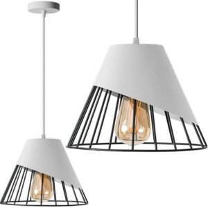 REA LAMPA APP228-1CP WHITE/BLACK OSW-00888