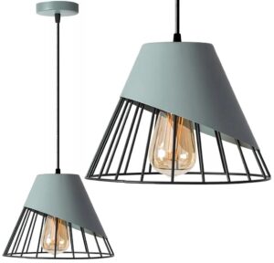 REA LAMPA APP229-1CP GREY / BLACK OSW-00887