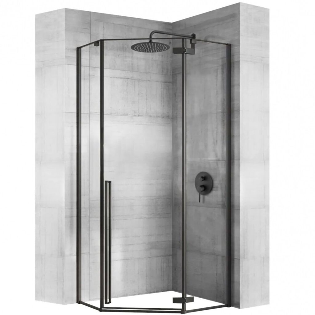 REA KABINA DIAMOND BLACK 100×100 REA-K5623