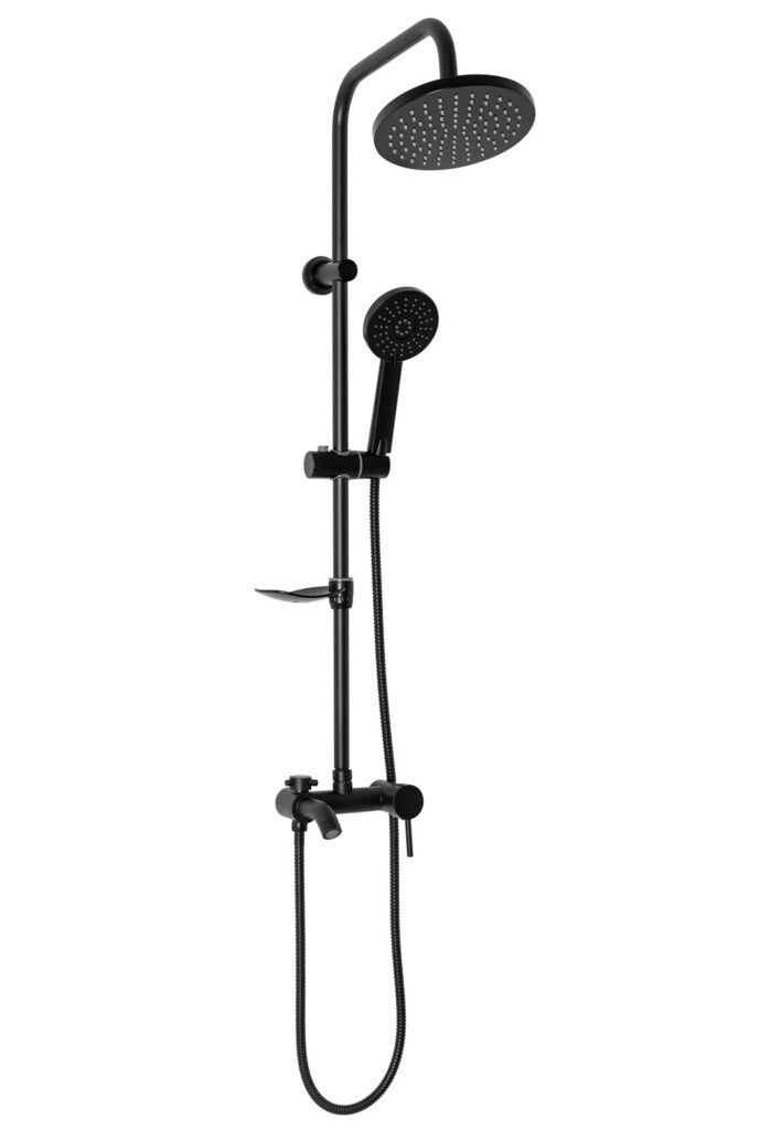 REA ZESTAW NATRYSKOWY LUIS CZARNY REA-P7005