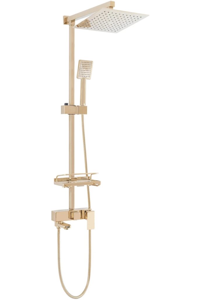 REA ZESTAW NATRYSKOWY JACK ZŁOTY REA-P7008