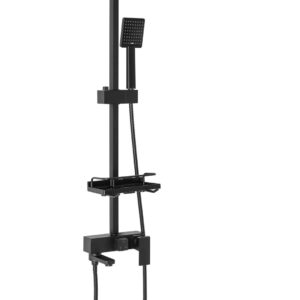 REA ZESTAW NATRYSKOWY JACK CZARNY REA-P7009