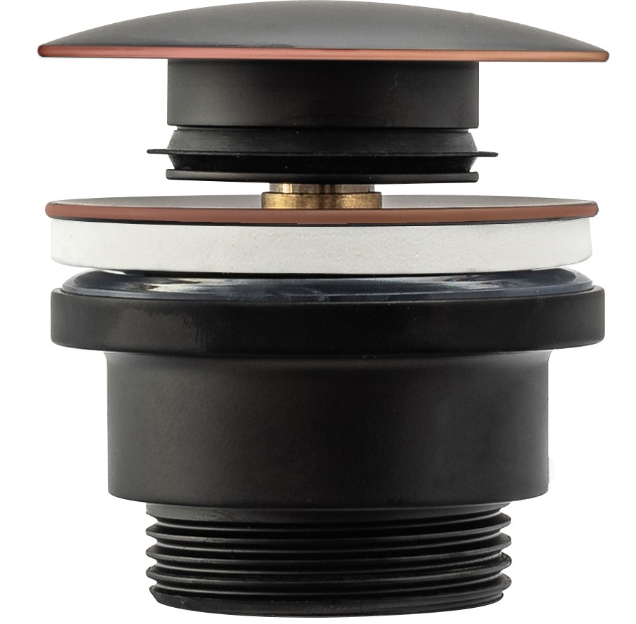 REA KOREK KLIK-KLAK UNIWERSALNY CZARNY PRZECIERANY REA-A5218