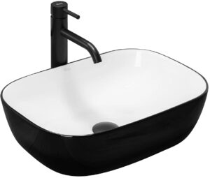 REA UMYWALKA BELINDA BLACK/WHITE – NABLATOWA REA-U6332