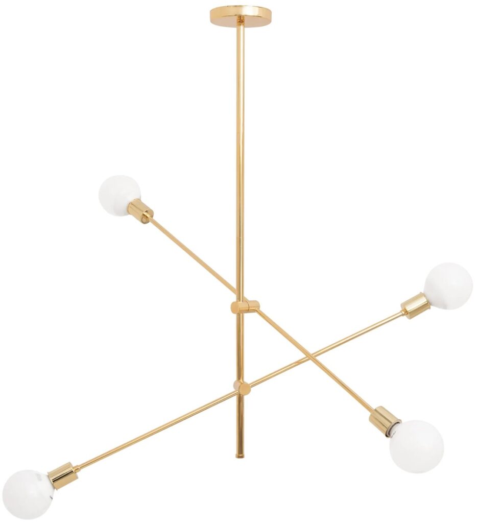 REA LAMPA APP479-4C GOLD OSW-00611