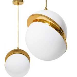 REA LAMPA APP481-1CP WHITE/GOLD OSW-00598