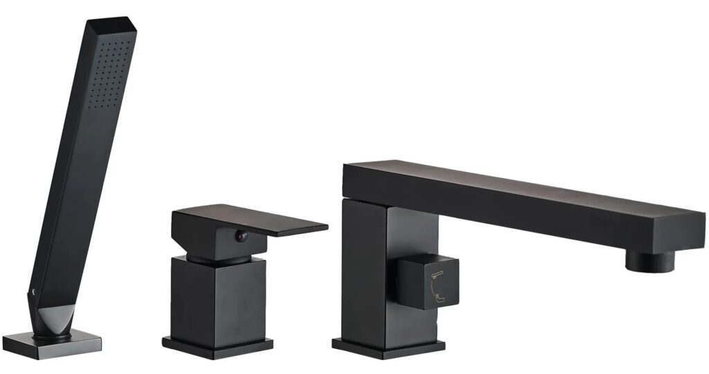 REA BATERIA WANNOWA 3-OTWOROWA GLEN CZARNA REA-B6630