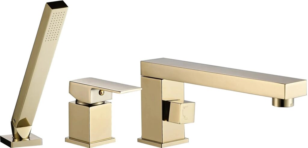 REA BATERIA WANNOWA 3-OTWOROWA GLEN ZŁOTA REA-B6631