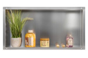 BALNEO WALL-BOX NO RIM – Półka wnękowa bezramkowa INOX 60x30x7 cm 5903943983605