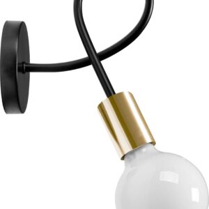 REA LAMPA APP516-1W PARADISE BLACK/GOLD  OSW-00073