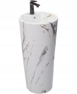 REA UMYWALKA BLANKA MARBLE – WOLNOSTOJĄCA REA-U8704