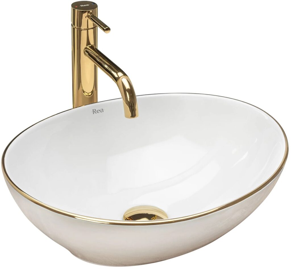 REA UMYWALKA SOFIA GOLD EDGE – NABLATOWA REA-U3287