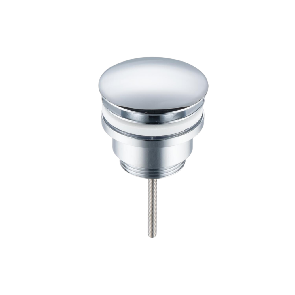 BALNEO Korek umywalkowy mosiężny Klik Klak D uniwersalny Chrom E0101010102-3