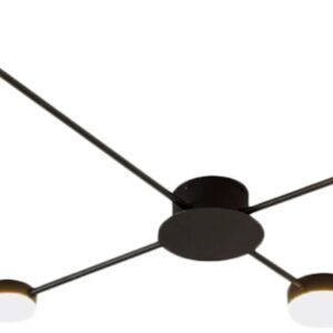 REA LAMPA APP519-4C BLACK OSW-08460