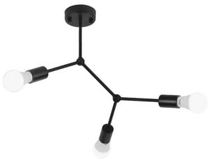REA LAMPA APP736-3C BLACK OSW-08793