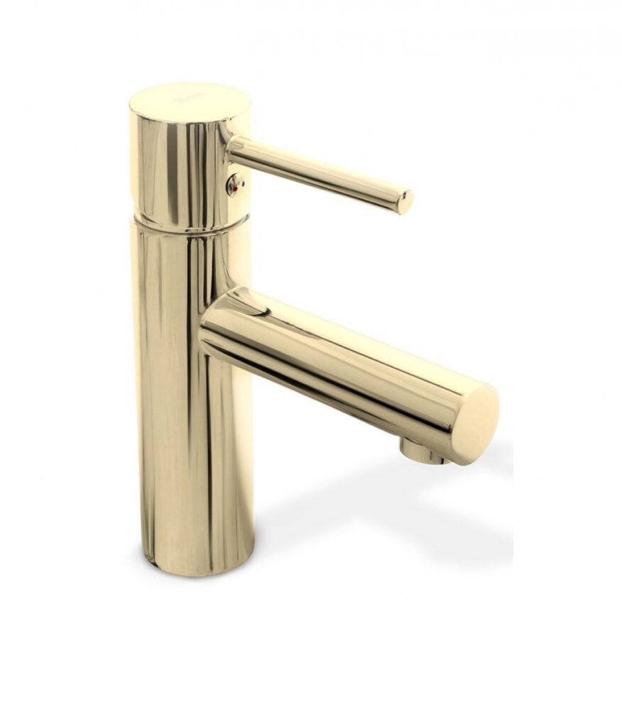 REA BATERIA UMYWALKOWA TESS ZŁOTA NISKA REA-B8865