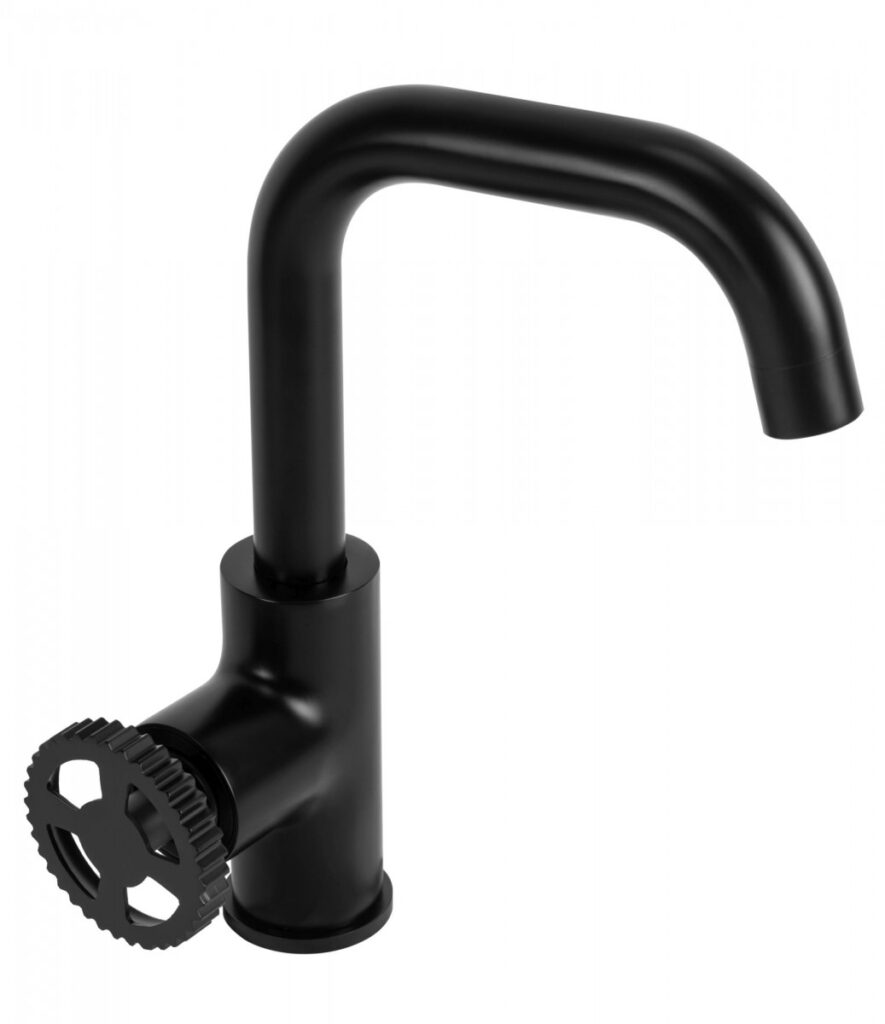 REA BATERIA UMYWALKOWA VERTIGO SIDE CZARNA WYSOKA REA-B8767