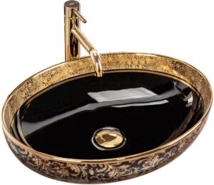 REA UMYWALKA MARGOT BLACK/GOLD – NABLATOWA REA-U8978
