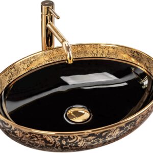 REA UMYWALKA MARGOT BLACK/GOLD – NABLATOWA REA-U8978