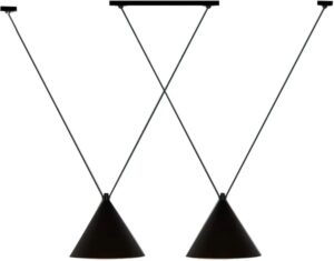 REA LAMPA APP548-2CP BLACK OSW-03189