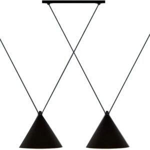 REA LAMPA APP548-2CP BLACK OSW-03189