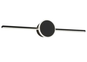 REA LAMPA APP849-1W ROUND 60cm BLACK OSW-07881