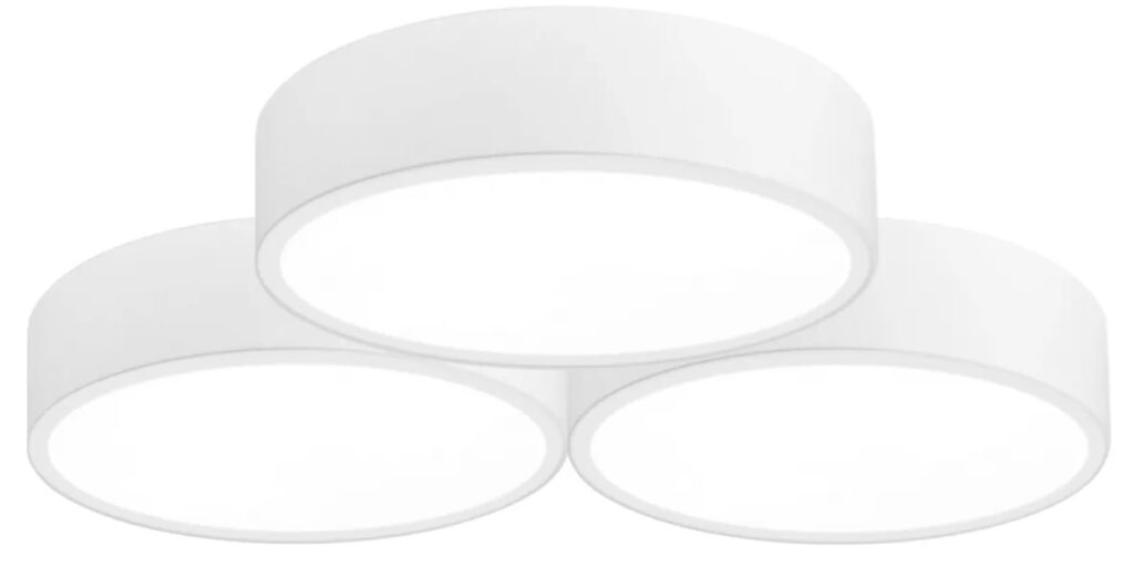 REA LAMPA APP879-C TRIPLE WHITE 40cm OSW-07878